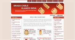 Desktop Screenshot of cable-glands-brass.com